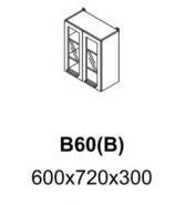 Кухня Равенна Стайл В80(В) Титан белый